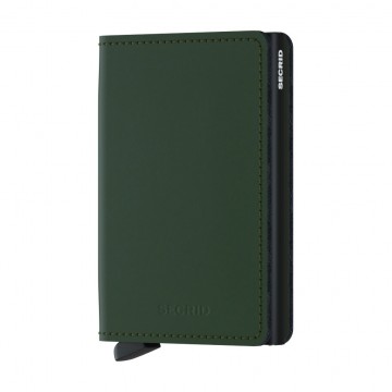 Slimwallet Matte:  Secrid Slimwallet Matte has a smooth matte surface which will withstand the every day hustle. 
 The Slimwallet is a...