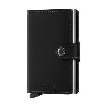 Miniwallet Original:  Secrid Miniwallet Original features smooth leather with a natural glossy finish. A timeless classic that fits your...