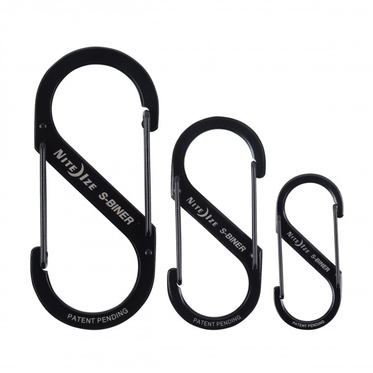 S-Biner® Stainless Dual 3-Pack - Karabiineri