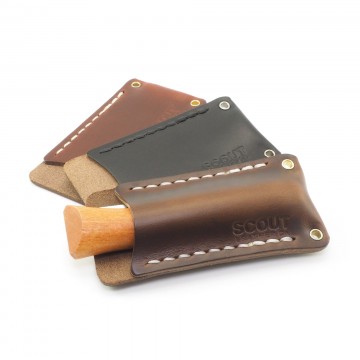 Single Sheath Pocket Protector:  The leather Single Sheath Pocket Protector protects your everyday carry items for getting scratched and keeps them...