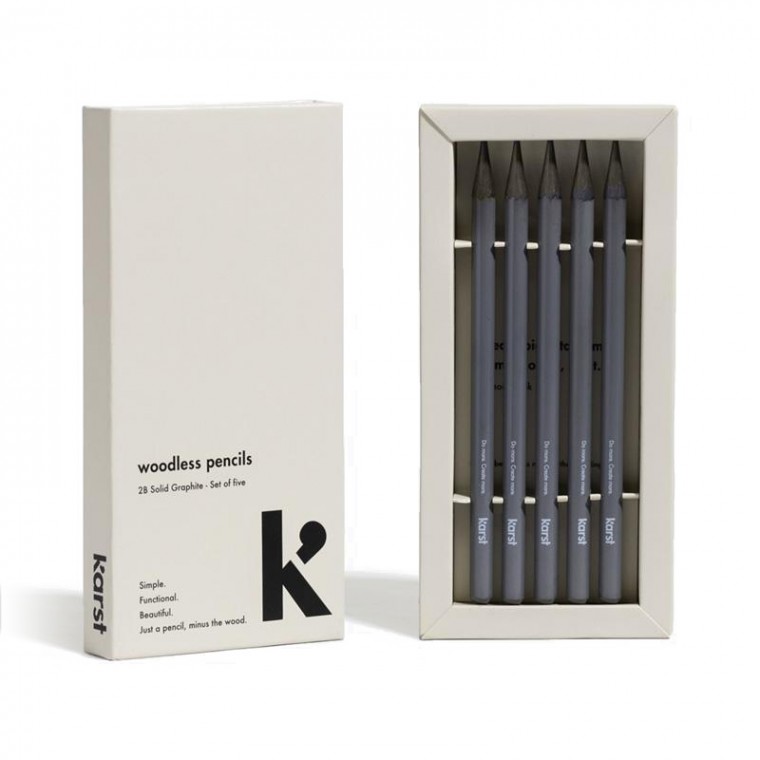 Karst Woodless Pencils 5-Pack