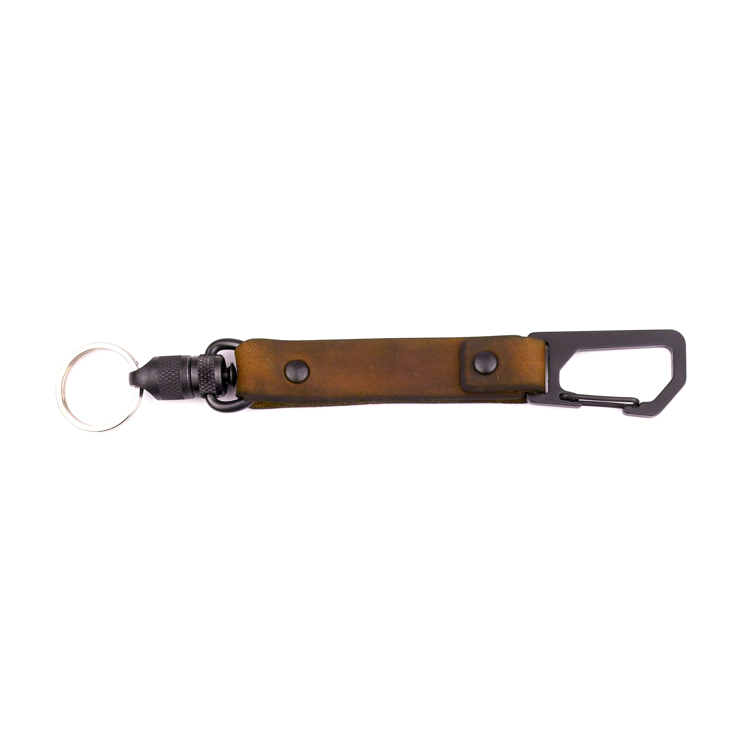 Link Lanyard Tobacco Brown Leather