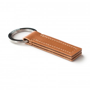 Layer Key Fob:  The Layer Key Fob is a minimalist key holder, layered in contrasting colors with Italian vegetable tanned Buttero...