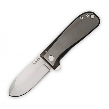 Allman Titanium Knife:  The WESN Allman is a compact, lightweight pocket knife that fits right in your hand,  perfectly weighted and...