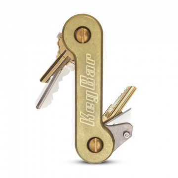 KeyBar Brass:  The KeyBar Brass is a key organizer that works like a multi-tool for your keys and other everyday carry items. Just...
