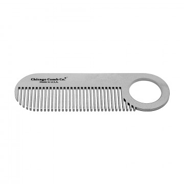 Model No. 2 Stainless Steel Comb:  Small Model No. 2 comb is laser-cut out of high-grade stainless steel and hand finished & rounded for...