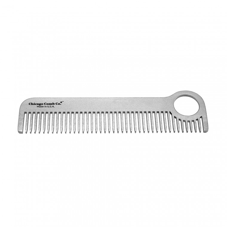 Chicago Comb Co. Model No. 1 Stainless Steel Comb