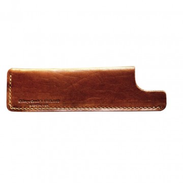 Schutzhülle Model 1:  Schutzhülle aus Leder für die Chicago Comb Model 1 & - Model 3 -Kämme. Handgefertigt aus dem bekannten...