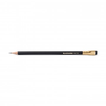 Matte 12-Pack Pencils:  Blackwing Matte pencils are ideal for illustrators and writers who prefer a soft, dark line. The Japanese graphite...