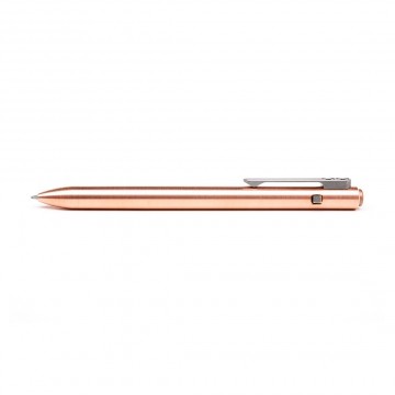 Side Click Copper Pen:   The Side Click pen is designed, manufactured and tested entirely in-house, down to the machined T8 Torx screws that...