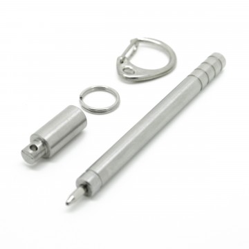 PicoPen Stift:  Der kompakte Kugelschreiber PicoPen kommt praktisch in deinem Schlüsselbund mit, sodass du ein hochwertiges...