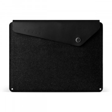 MacBook - Fodral:  Den unika kombinationen av filt och vegetabiliskt garvat läder erbjuder komfort för din MacBook Pro. Läderlocket...