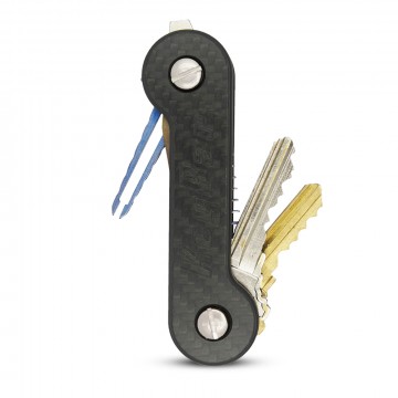KeyBar Carbon Fiber:  The KeyBar Full Carbon Fiber is a key organizer that works like a multi-tool for your keys and other everyday carry...