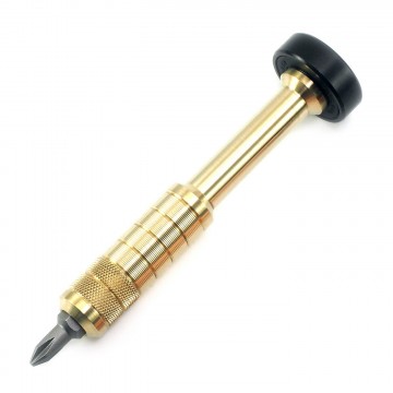 Hex Bit Driver Brass:   The Hex Bit Driver is a screwdriver designed for precision work, made for those who work and do things. It is...