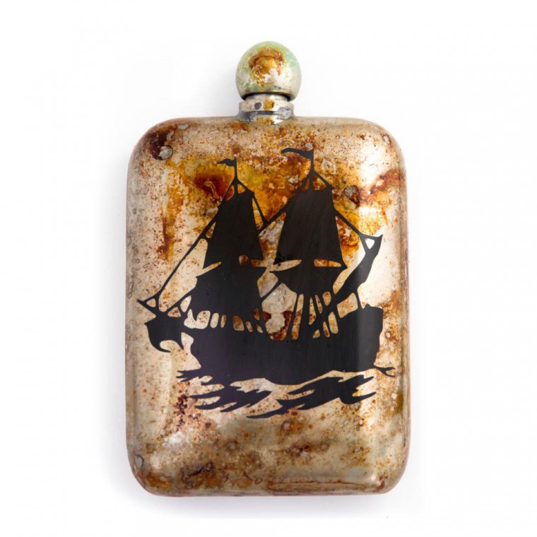 The Sneerwell Frigate Noble Flask
