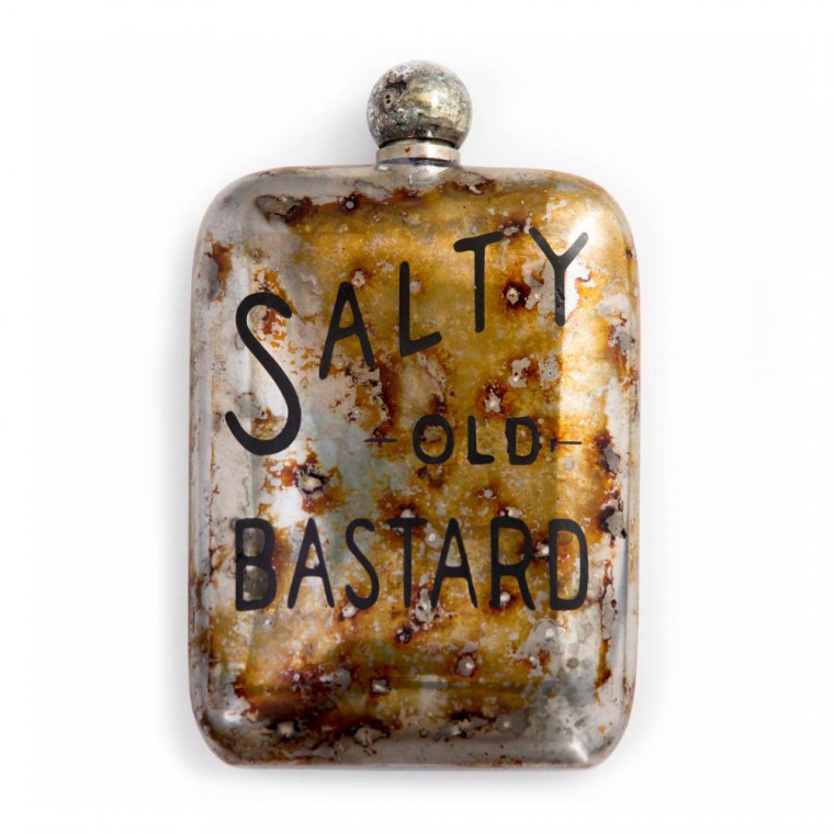 The Sneerwell Salty Old Bastard Noble Flask