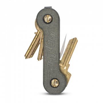 KeyBar Micarta:  The KeyBar Micarta is a key organizer that works like a multi-tool for your keys and other everyday carry items....