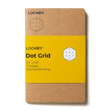 Pocket Journal Memo Book:  Lochby Pocket Journal Memo Book is about A6 in size and pairs perfectly with the Pocket Journal folio. Kraft paper...