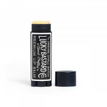 Tube Lip Balm:  The Lucky Bastard gentlemen's lip balm in a slim oval tube for quick and easy application.  Feels much like a small...