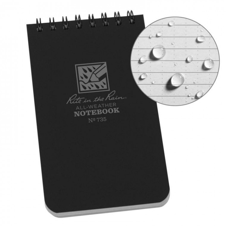 3 PACK NEW Rite in the Rain Pocket Notebook 3" x 4.5" All-Weather Writing 