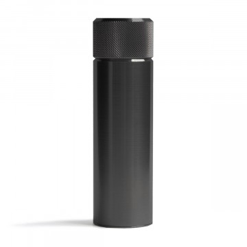 Hip Flask 100 ml Black Steel - Taskumatti:  Black Steel -sarjan tuotteiden pinta on 9x ruostumatonta terästä ja 3,5x titaania kovempaa, joten se kestää...