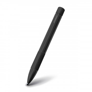 Mechanical Pen Black Steel:   With a surface 9x harder than stainless steel, 3.5x harder than titanium and incredibly low friction, the Wingback...