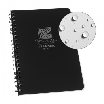 Undated Planner:   Undated Planner protects your notes and appointments from rain, coffee spills and anything else that your busy days...