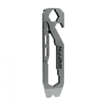 GPT® Adventure Titanium:  The Griffin Adventure Tool packs a punch with many of the original features, plus a host of new perks.  A carabiner...