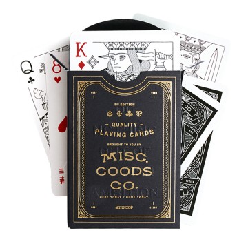 Pelikortit:  Misc. Goods Co. -yrityksen perustaja Tyler Deeb julkaisi ensimmäisen kuvitetun korttipakan Kickstarterissa vuonna...
