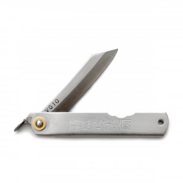 VG10 Warikomi Knife:  The real deal Japanese-made Nagao Higonokami Warikomi knife. The blade is made of high-quality VG-10 steel known for...