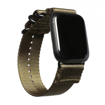 Watch Strap:  Dsptch Apple Watch Strap is made with laser cut herringbone nylon webbing for a soft and comfortable wrist feel. The...