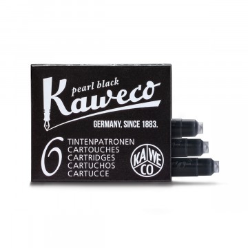 Ink Cartridges 6-Pack:  Pack of 6 international short Kaweco ink cartridges. Each cartridge contains 1 ml of original Kaweco ink.  Simply...