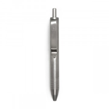Mini Click Titanium Pen: 