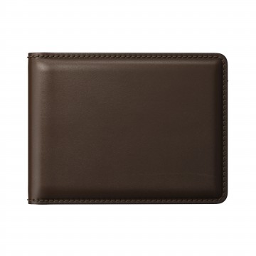 Bifold Wallet:  Bifold wallet is designed for maximum storage capacity. A unique thermoforming process with the signature Horween...