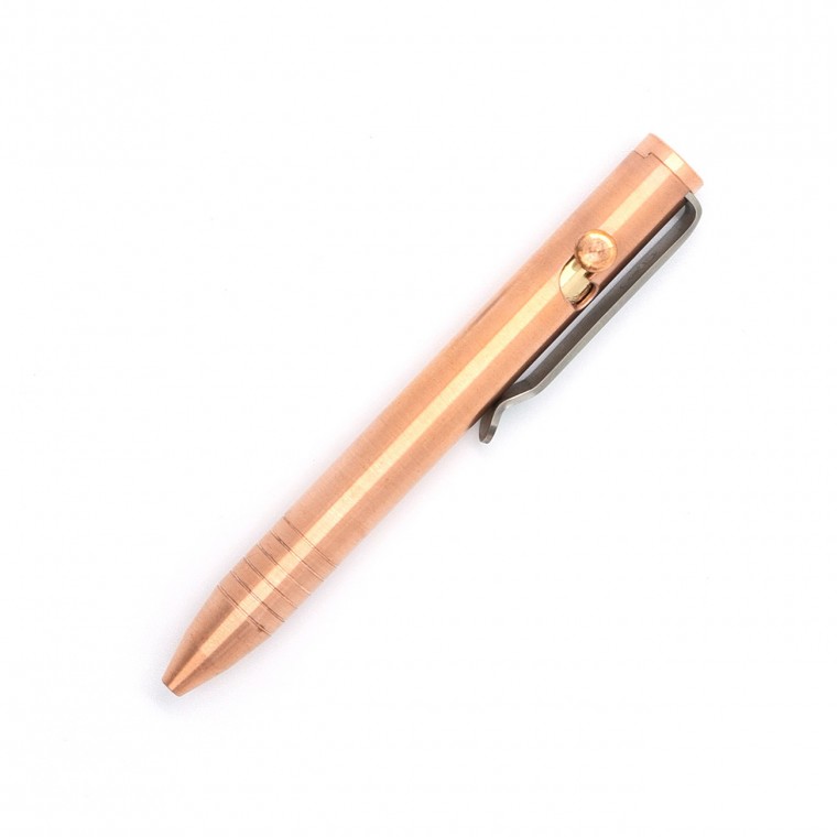 Mini Bolt Action Copper Pen