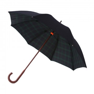 Classic Regenschirm:   Der Schirm London Undercover Classic hält den Regen klassisch britisch zuverlässig ab. Der Schaft & der Griff...