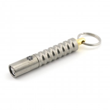 Beta QRv2 Titanium Flashlight:  Made from titanium and machined in-house in limited runs, this Beta QRv2 is hard to come by. Each run usually sells...