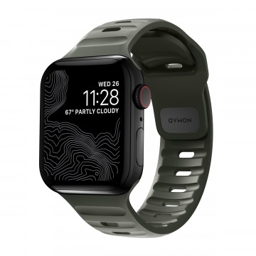 Sport Strap - Ranneke:  Nomad Sport Strap antaa Apple Watch -kellolle modernin ja siistin, urheilullisen lookin päivittäisessä käytössä ja...