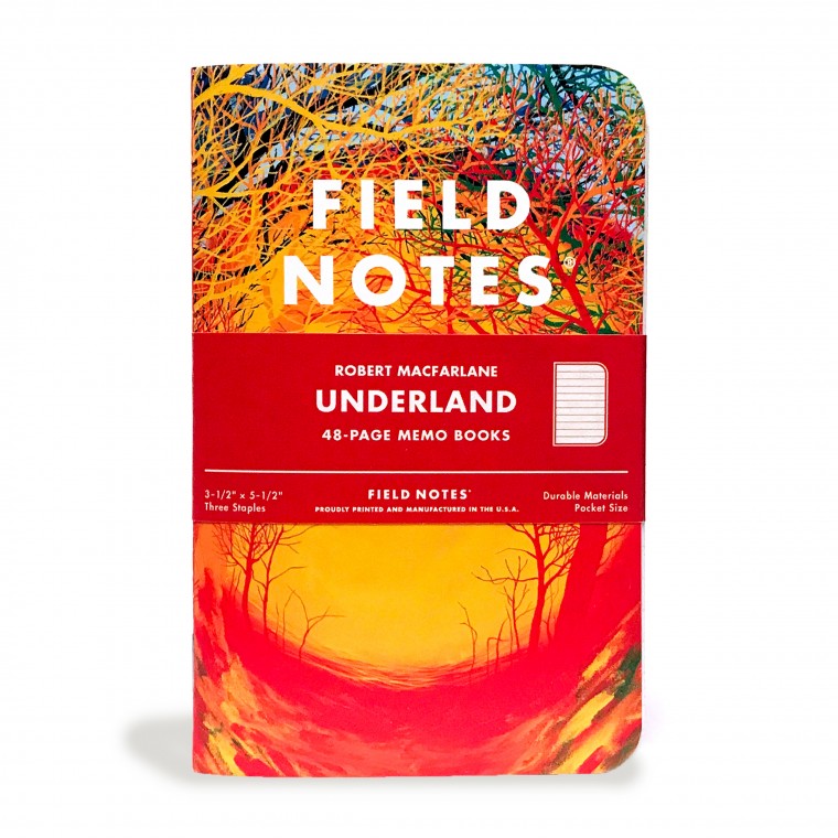 Field Notes Underland 3-Pack - Muistivihko
