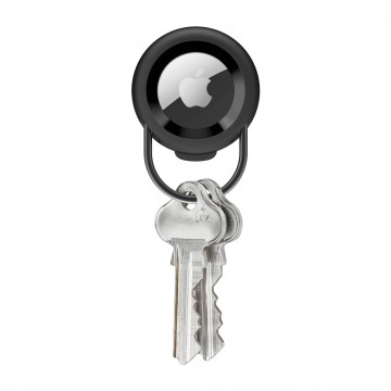 Slim Case for AirTag:  The open key ring allows you to easily attach (or detach) keys, or loop through anything you want to track. Snap in...
