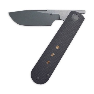 22 Knife:  #22 is small frame lock knife designed for excellent handling, even for larger hands. The scales are curved for...