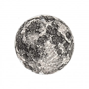 Full Moon - Kolikko:  Full Moon -kolikossa on maantieteellisesti (tai oikeastaan selenografisesti) korrekti maan kuu mitta-asteikolla...