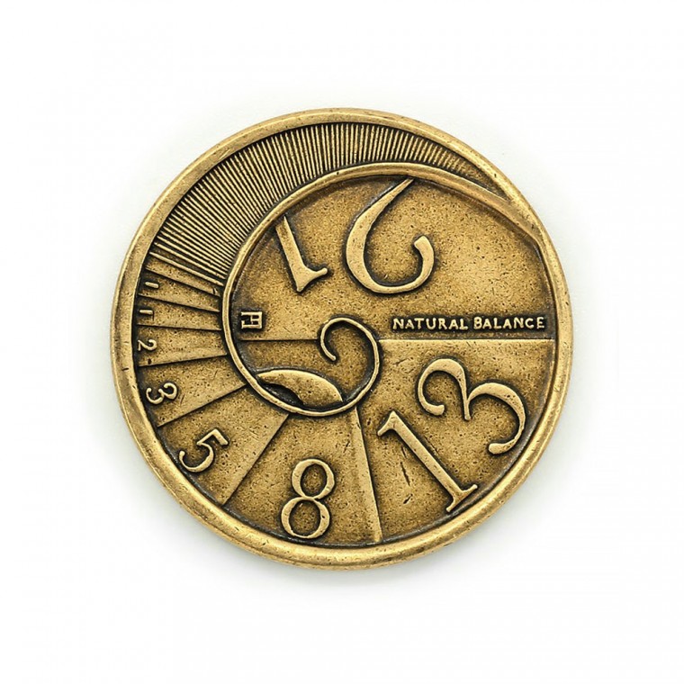 Fibonacci Coin Bronze - Kolikko