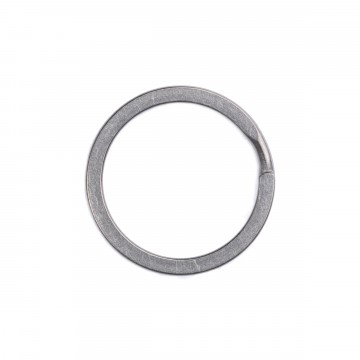 Titanium Split Ring:  This flat style Titanium keyring brings lightness and sophistication to your keys. It's quieter than stainless...