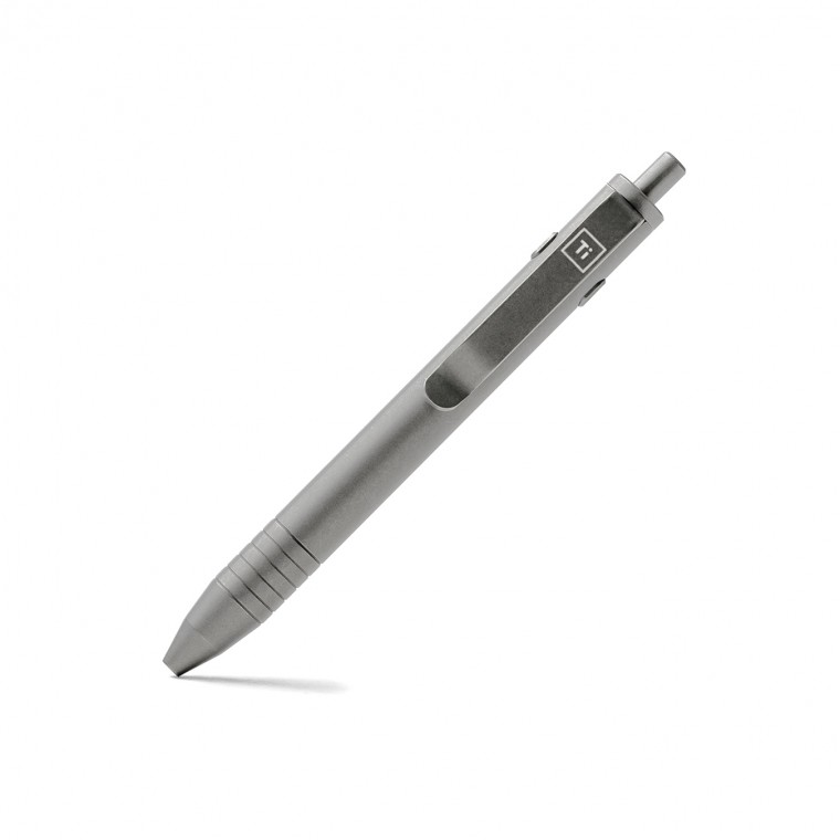 Mini Dual Side Click Titanium Pen