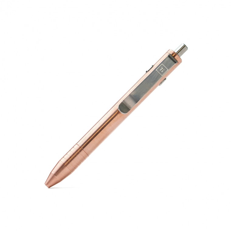 Mini Dual Side Click Copper Pen