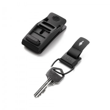 Hub Keychain Set:  The Hub Keychain Set is a quick-release magnetic system that keeps your keys and other accessories organized and...