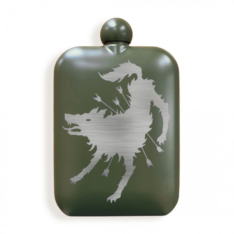 Hellhound Olive Drab Flask