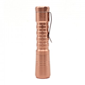 Pineapple Copper Flashlight:  Solid copper construction, easy clicky switch operation, and tall-stand capability make the Pineapple Copper your...