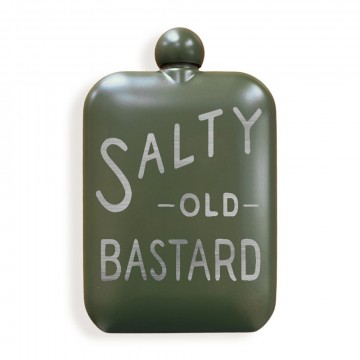 Salty Old Bastard Olive Drab Flask:   For sharing a moment, toasting to good health and prosperity, to celebrate a milestone - we can't think of a more...